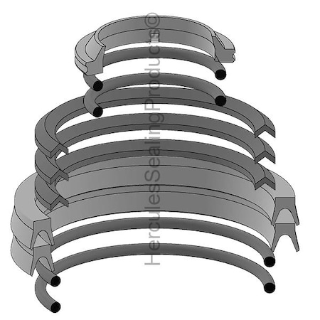 Vickers - After Market Parts Hydraulic Cylinder Repair Kit- SK-I-V-5-2.000X4.000 PNEUMATIC 6332U-031-P
